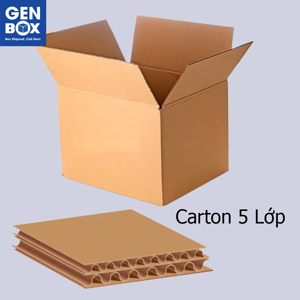 Hộp carton 5 lớp đóng gói hàng điện tử