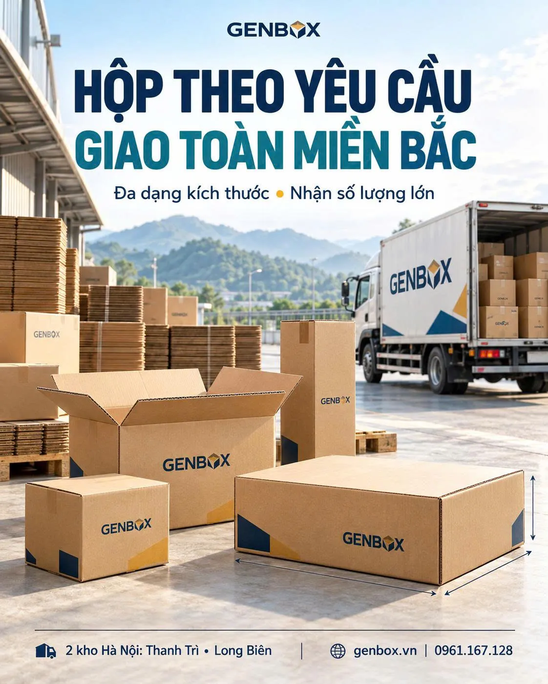 Genbox - Cung cấp carton toàn miền Bắc