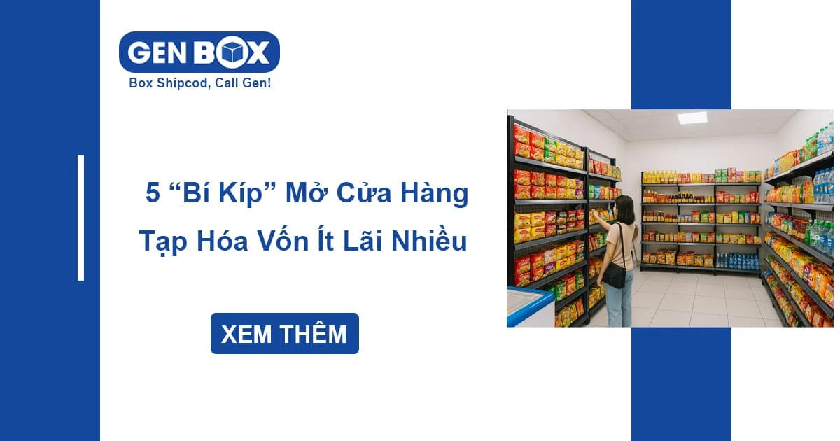 5 “Bí kíp” Mở Cửa Hàng Tạp Hóa “Vốn Ít Lãi Nhiều” Cho Người Mới Bắt Đầu