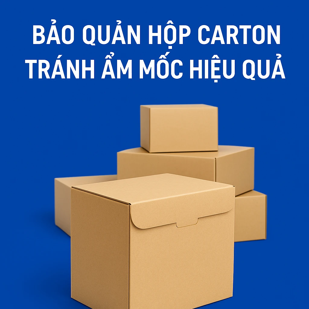 Cách Bảo Quản Hộp Carton Tránh Bị Ẩm Mốc
