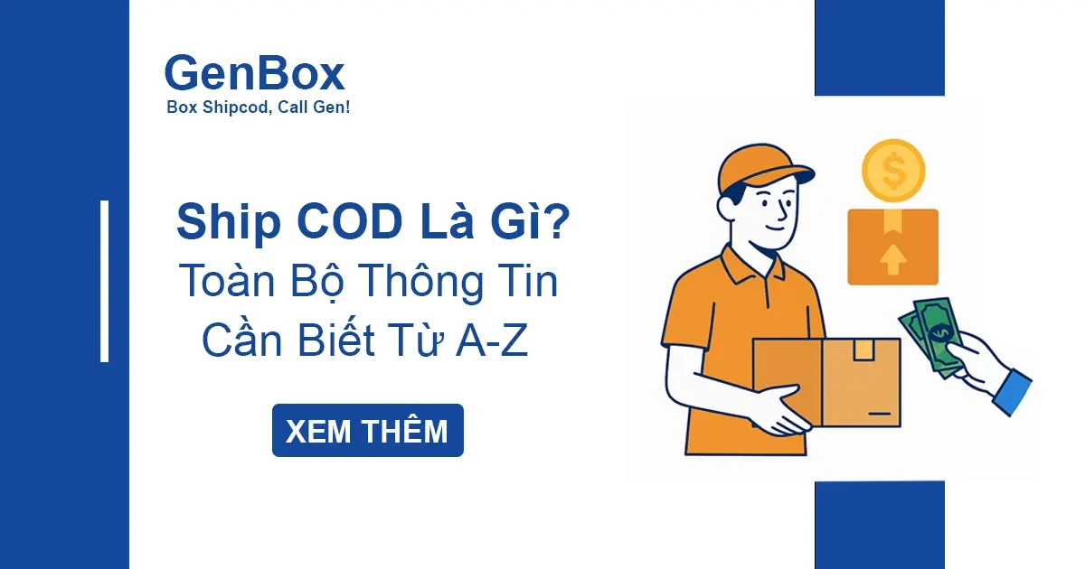 Ship COD là gì? Tất tần tật thông tin cần biết về giao hàng thu hộ