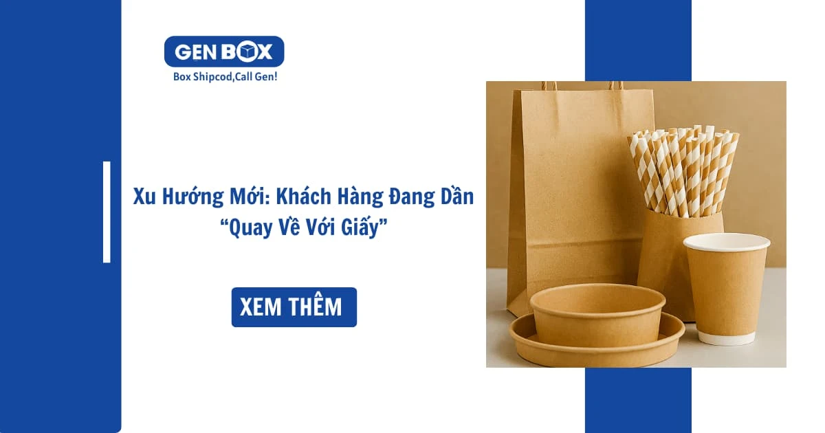 Xu Hướng Mới: Khách Hàng Đang Dần “Quay Về Với Giấy”