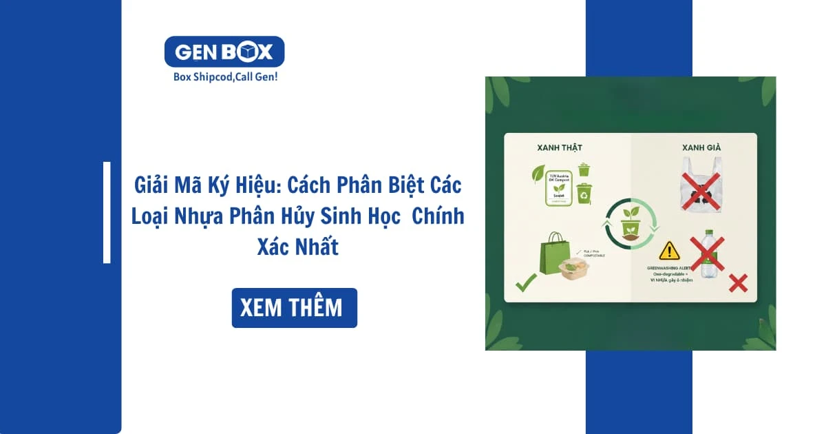 Giải Mã Ký Hiệu: Cách Phân Biệt Các Loại Nhựa Phân Hủy Sinh Học (Biodegradable) Chính Xác Nhất