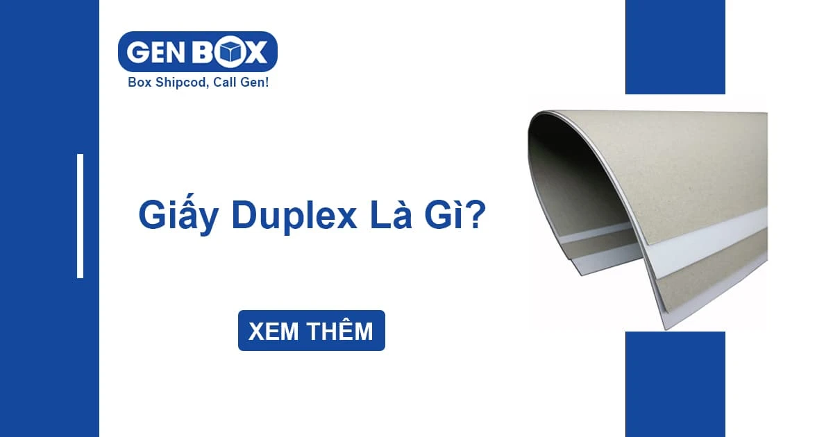 Giấy Duplex Là Gì? Đặc Điểm, Ứng Dụng Và Ưu Điểm Trong In Ấn Bao Bì