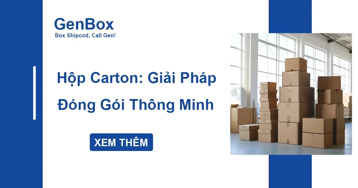 Hộp Carton - Giải pháp Đóng gói Thông minh và Tiết kiệm