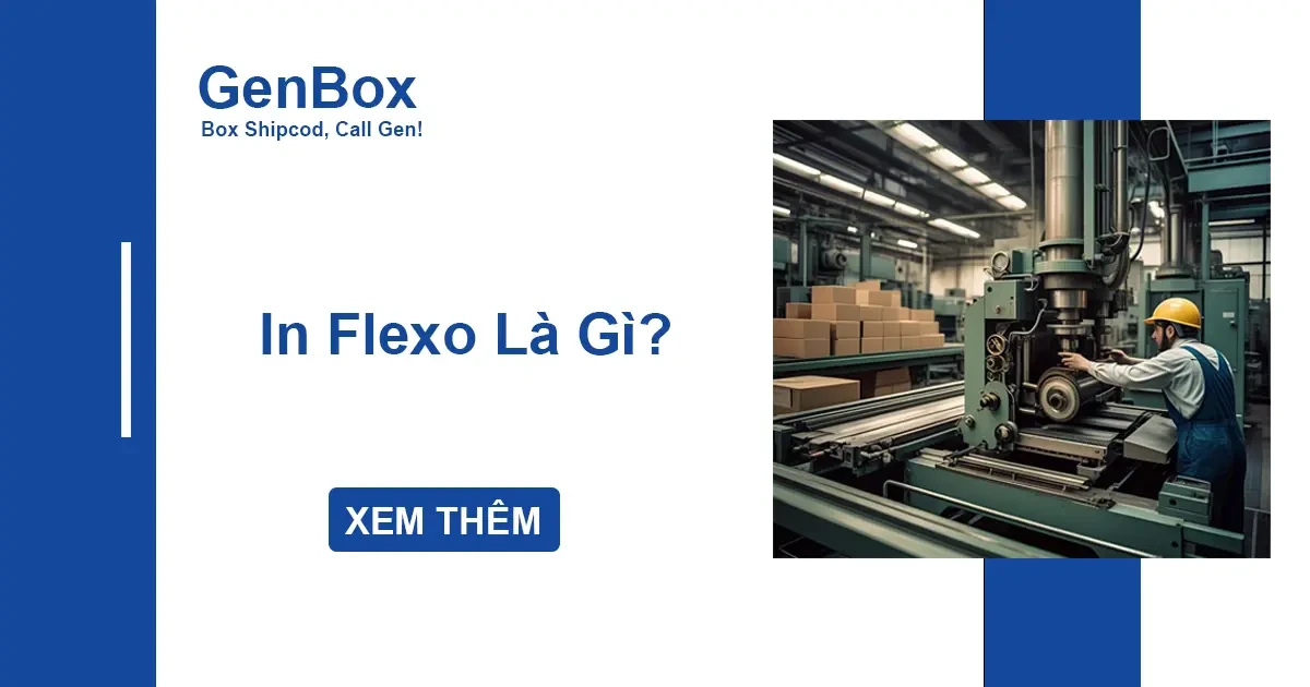 In Flexo Là Gì? Tìm Hiểu Công Nghệ In Phổ Biến Trong Bao Bì Carton