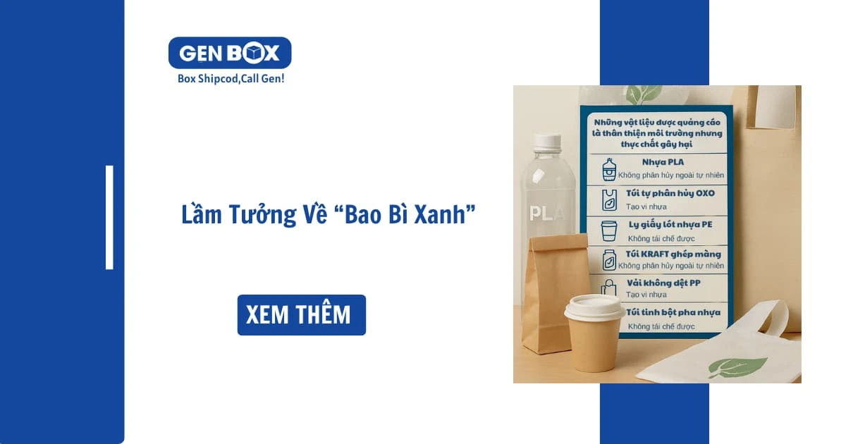 Lầm Tưởng Về Bao Bì Xanh