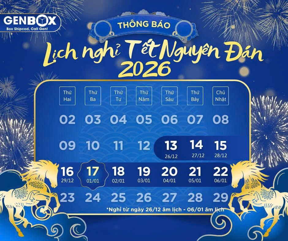 Thông Báo Lịch Nghỉ Tết Nguyên Đán 2026