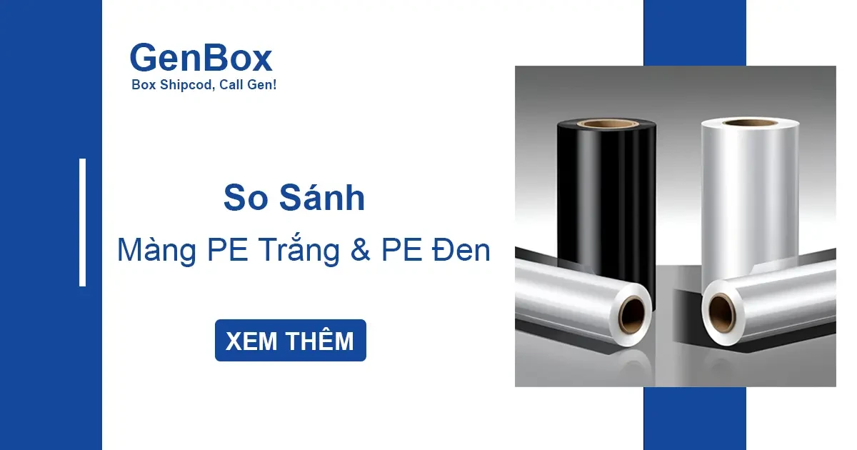 Màng PE đen và màng PE trắng – Loại nào phù hợp với sản phẩm của bạn?