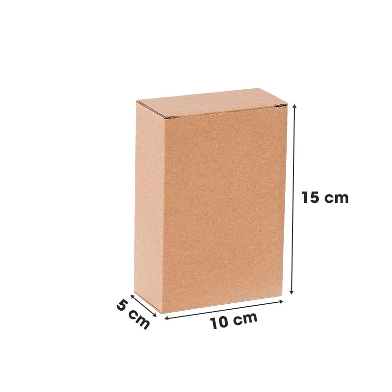 Hộp Carton nắp cài 10x5x15