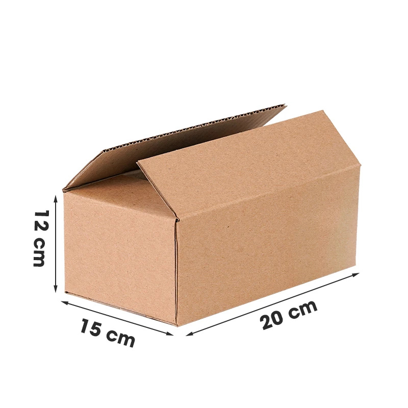 Hộp Carton đối khẩu 20x15x12