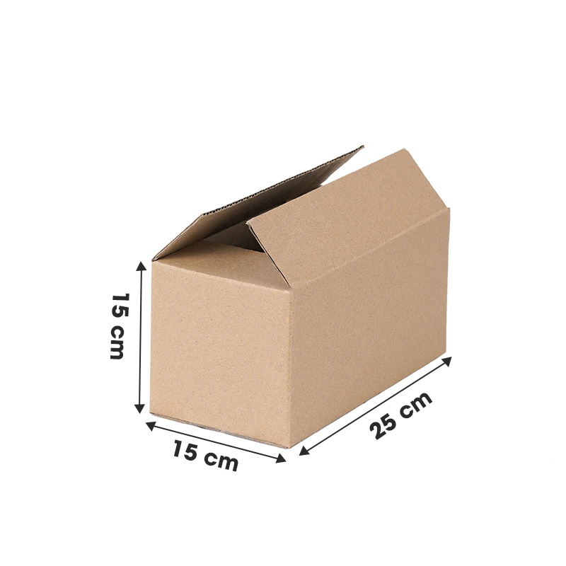 Hộp Carton đối khẩu 25x15x15