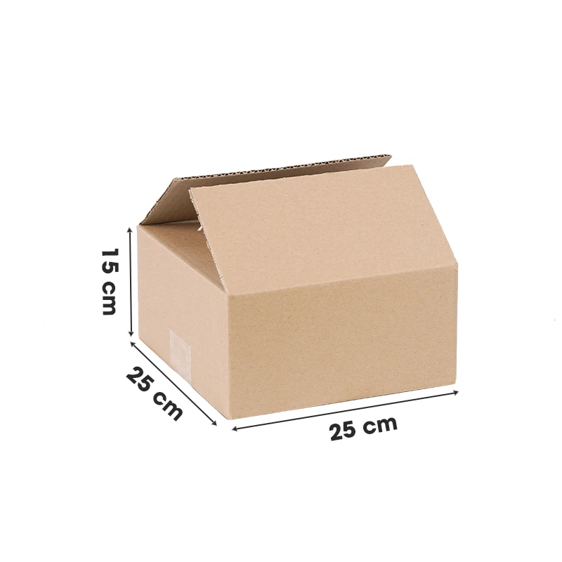 Hộp Carton đối khẩu 25x25x15