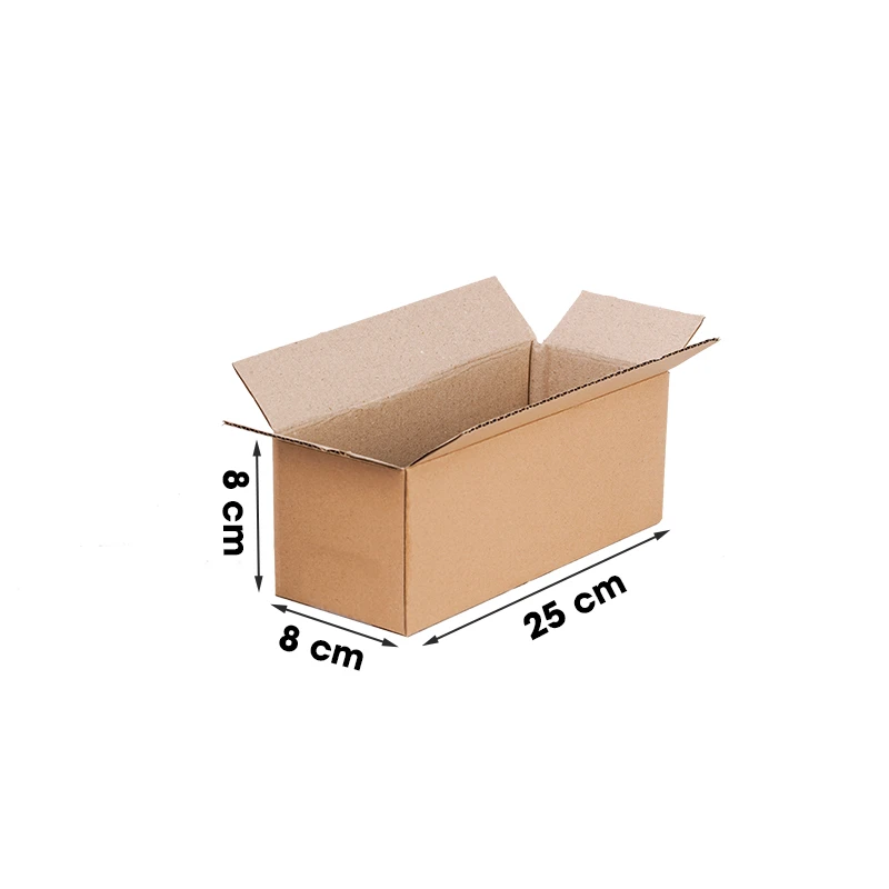 Hộp Carton đối khẩu 25x8x8