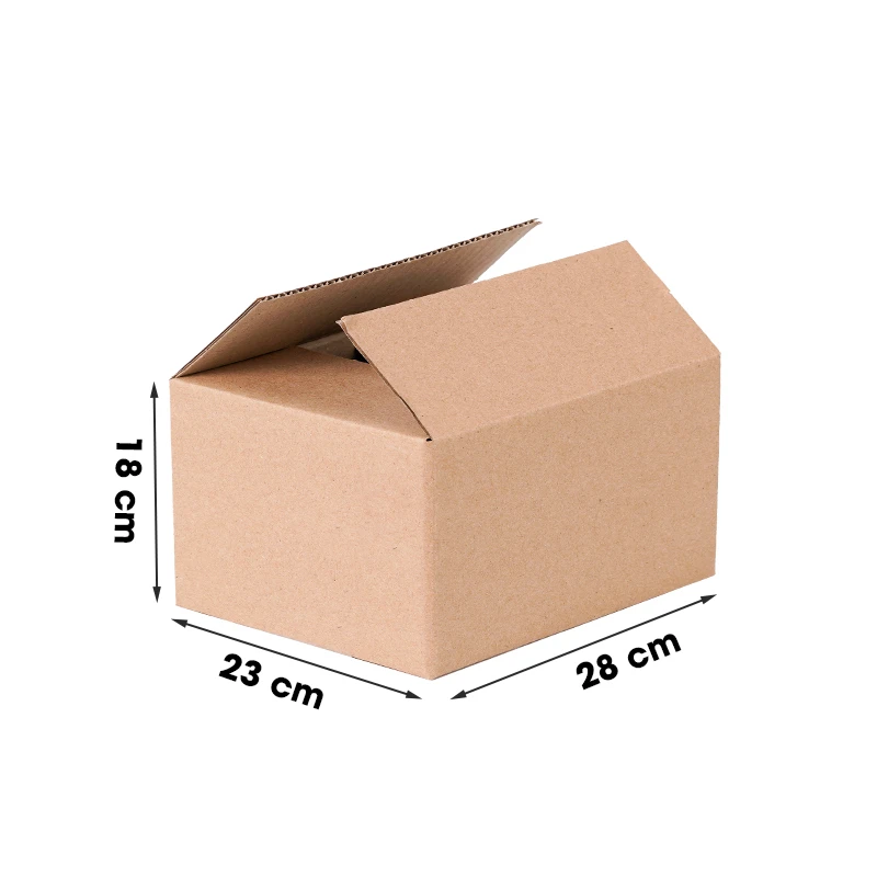 Hộp Carton đối khẩu 28x23x18