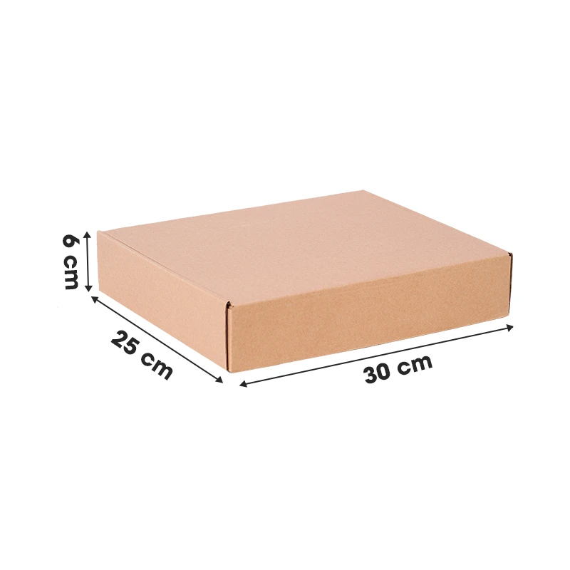 Hộp Carton nắp cài 30x25x6