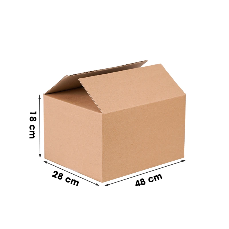 Hộp Carton đối khẩu 48x28x18